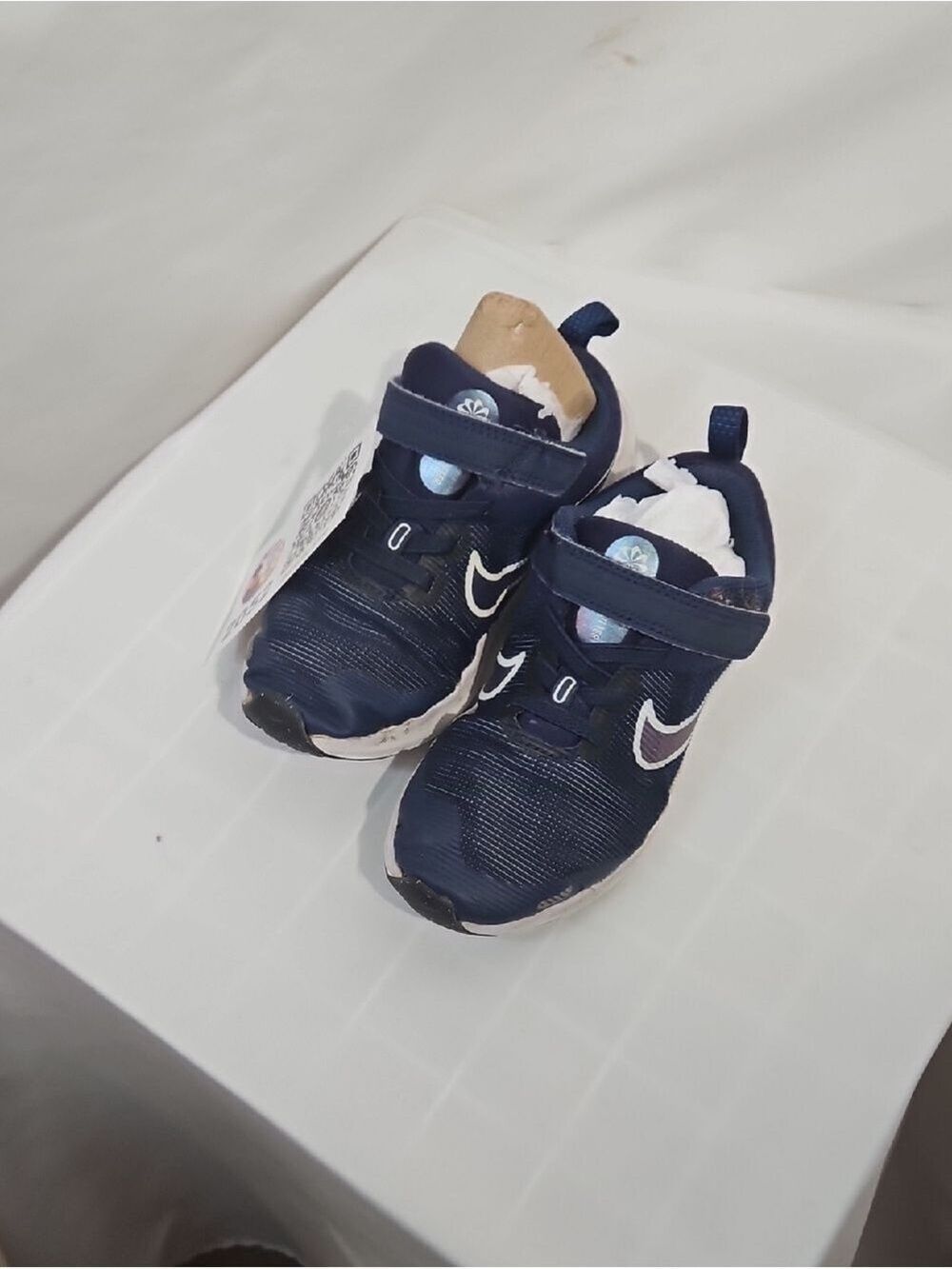 Nike Downshifter 12Younger Kids' Shoes Blue Sneakers Circular Fashion Pre-loved - Picture 3 of 17